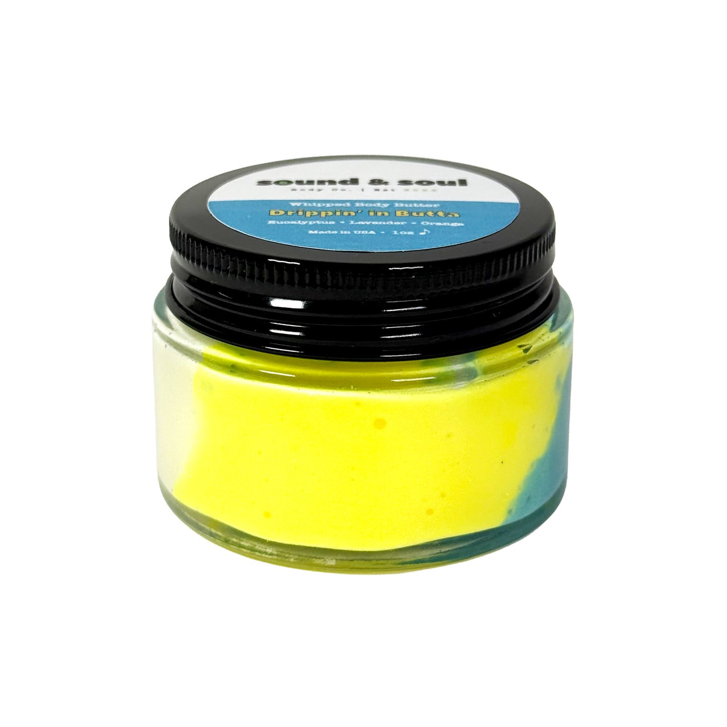 Drippin' in Butta 1 oz Whipped Body Butter | Dry Skin Moisturizer | Eucalyptus, Lavender & Orange