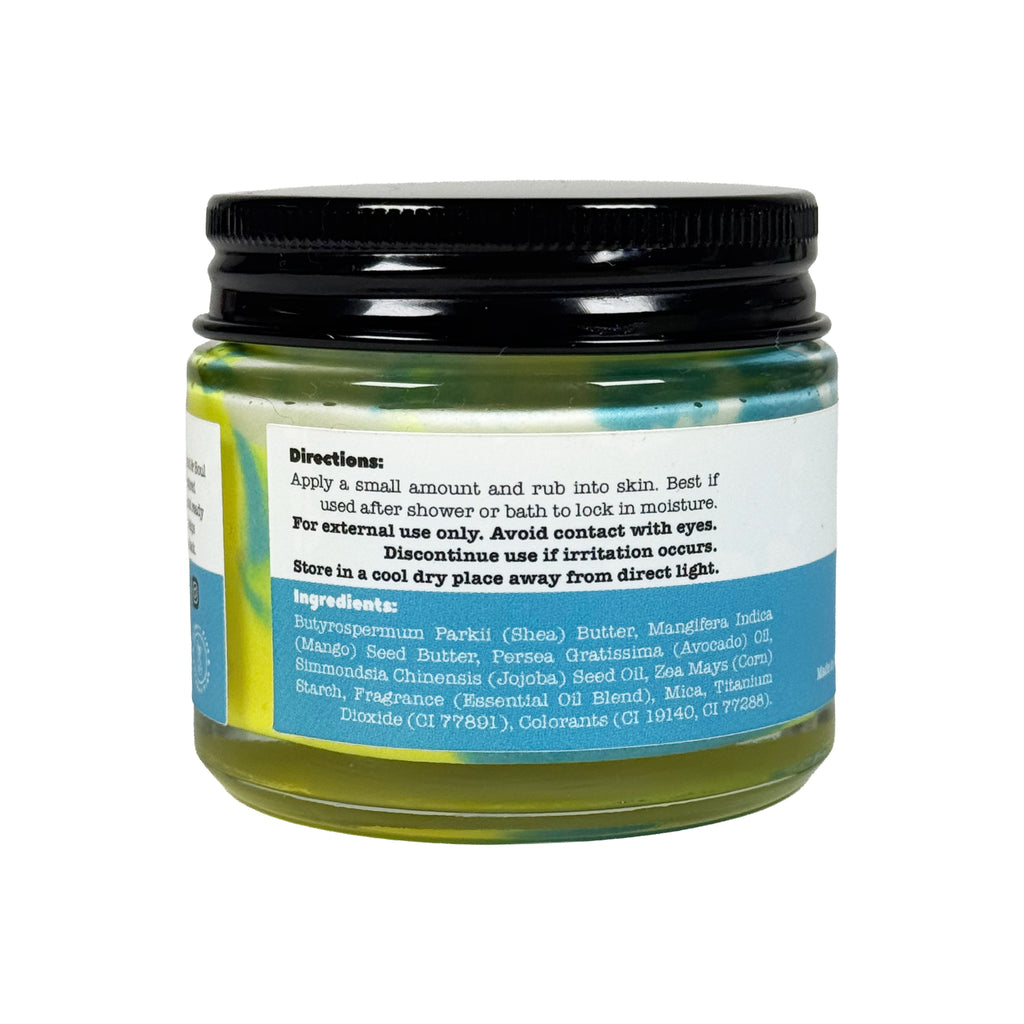 Drippin' in Butta 2 oz Whipped Body Butter | Dry Skin Moisturizer | Eucalyptus, Lavender & Orange