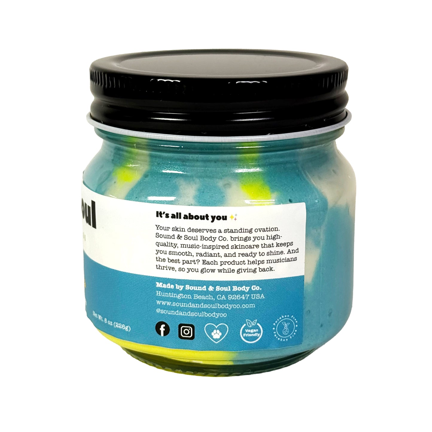 Drippin' in Butta 8 oz Whipped Body Butter | Shea Butter Dry Skin Moisturizer | Eucalyptus, Lavender & Orange