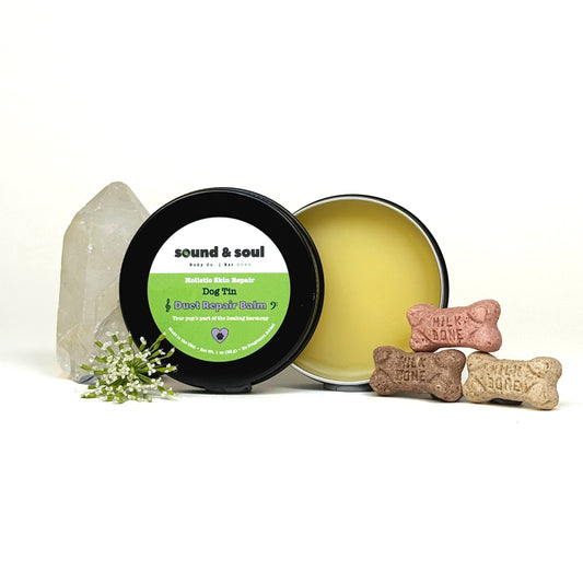 Duet Repair Balm 1oz | Dog Paw, Nose, & Skin Repair Balm | Calendula, Shea Butter & Jojoba Moisturizer for Dry Paws