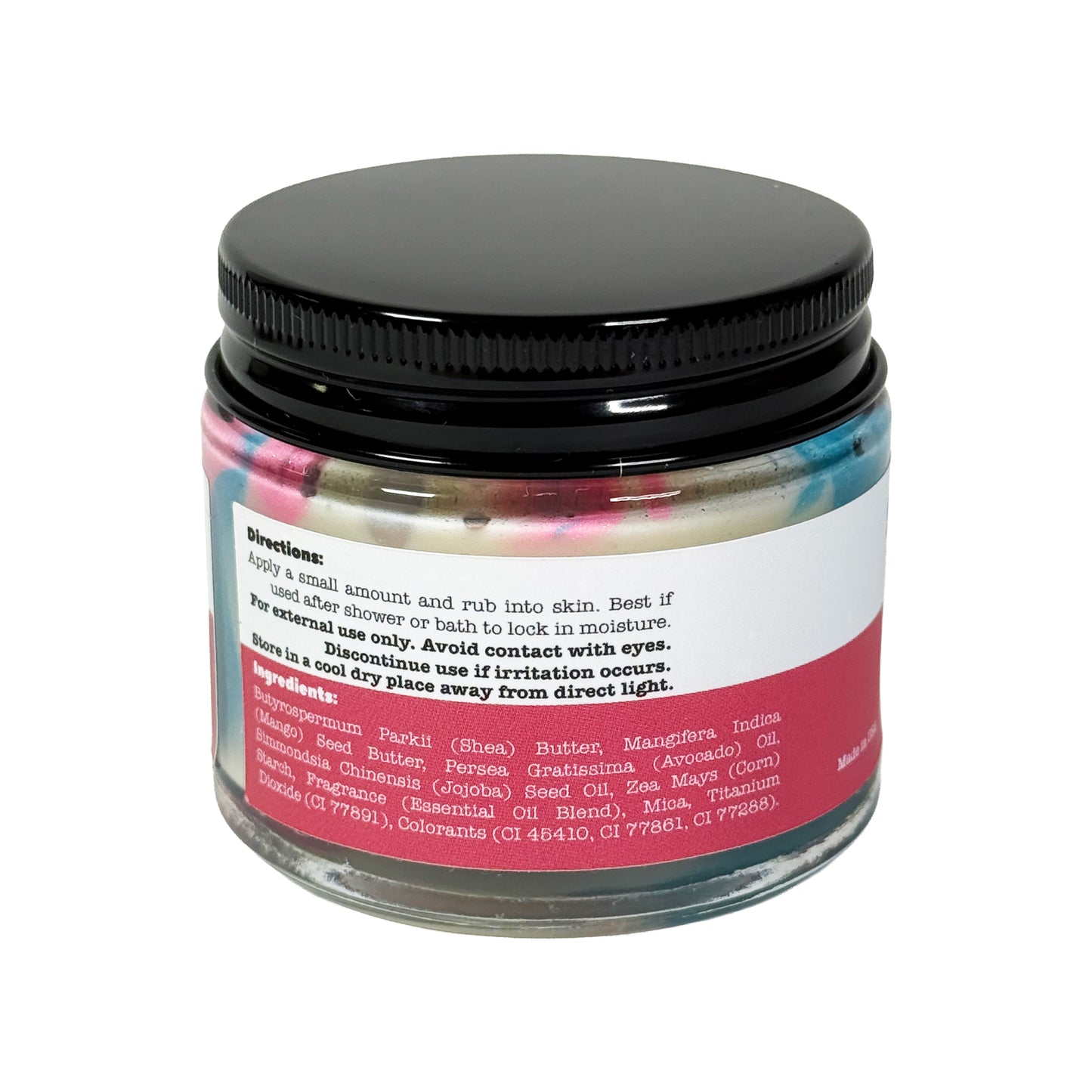 Pop Queen Radiance 2 oz Whipped Body Butter | Dry Skin Moisturizer | Bergamot, Ylang Ylang & Vanilla