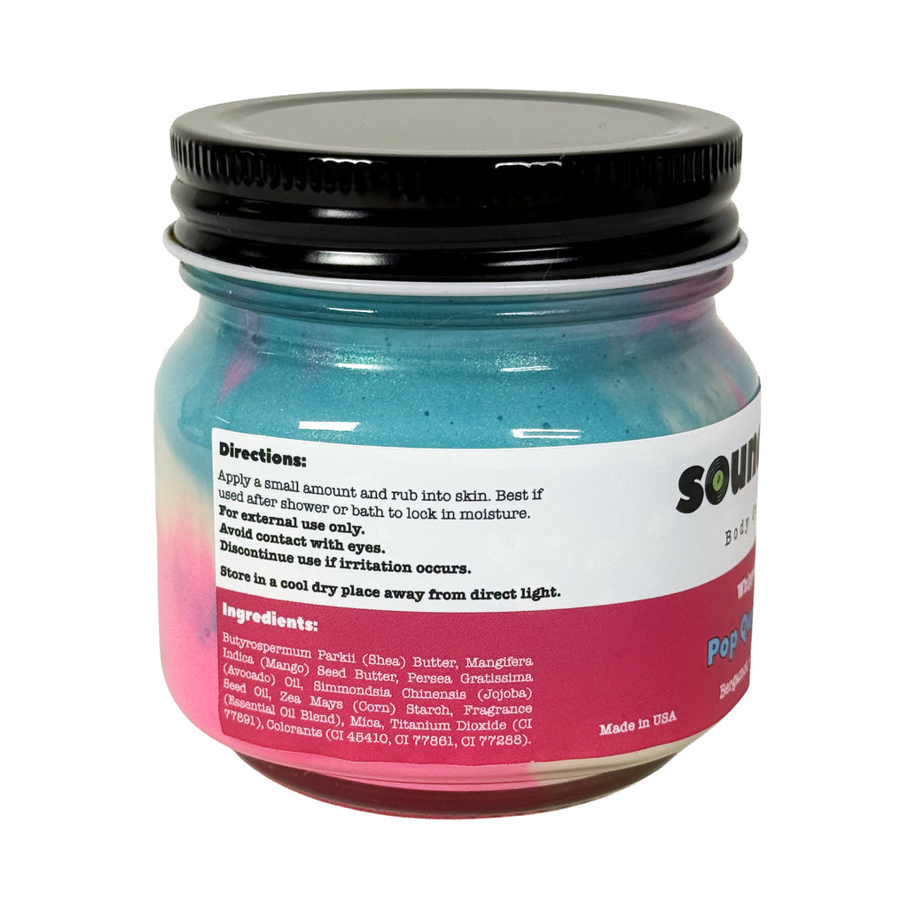 Pop Queen Radiance 8 oz Whipped Body Butter | Shea Butter Dry Skin Moisturizer | Bergamot, Ylang Ylang & Vanilla