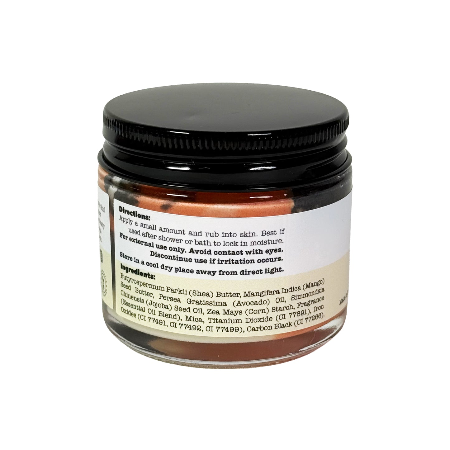 Rock N' Glow 2 oz Whipped Body Butter | Dry Skin Moisturizer | Cedarwood, Peppermint & Lemon