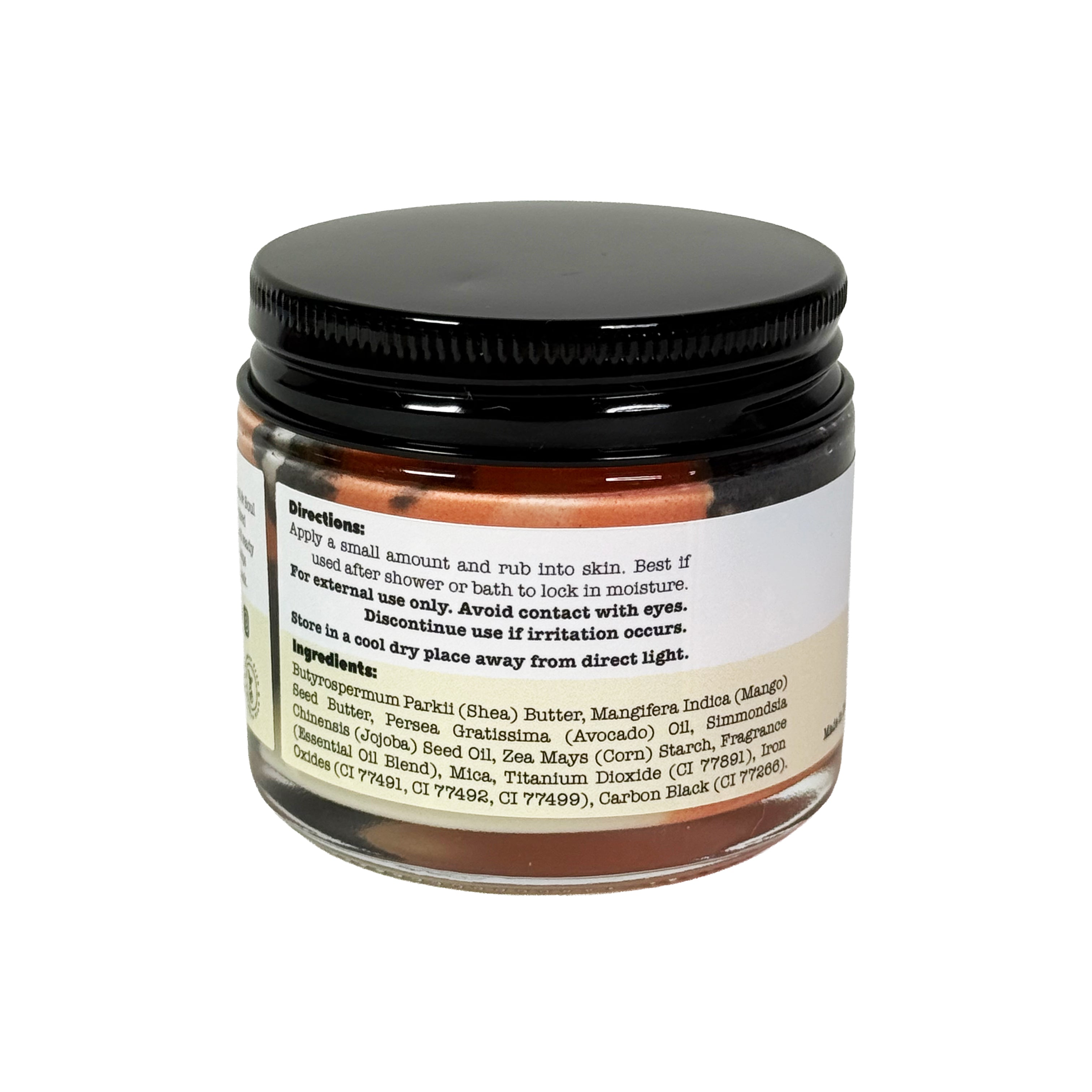 Rock N' Glow 2 oz Whipped Body Butter | Dry Skin Moisturizer | Cedarwood, Peppermint & Lemon
