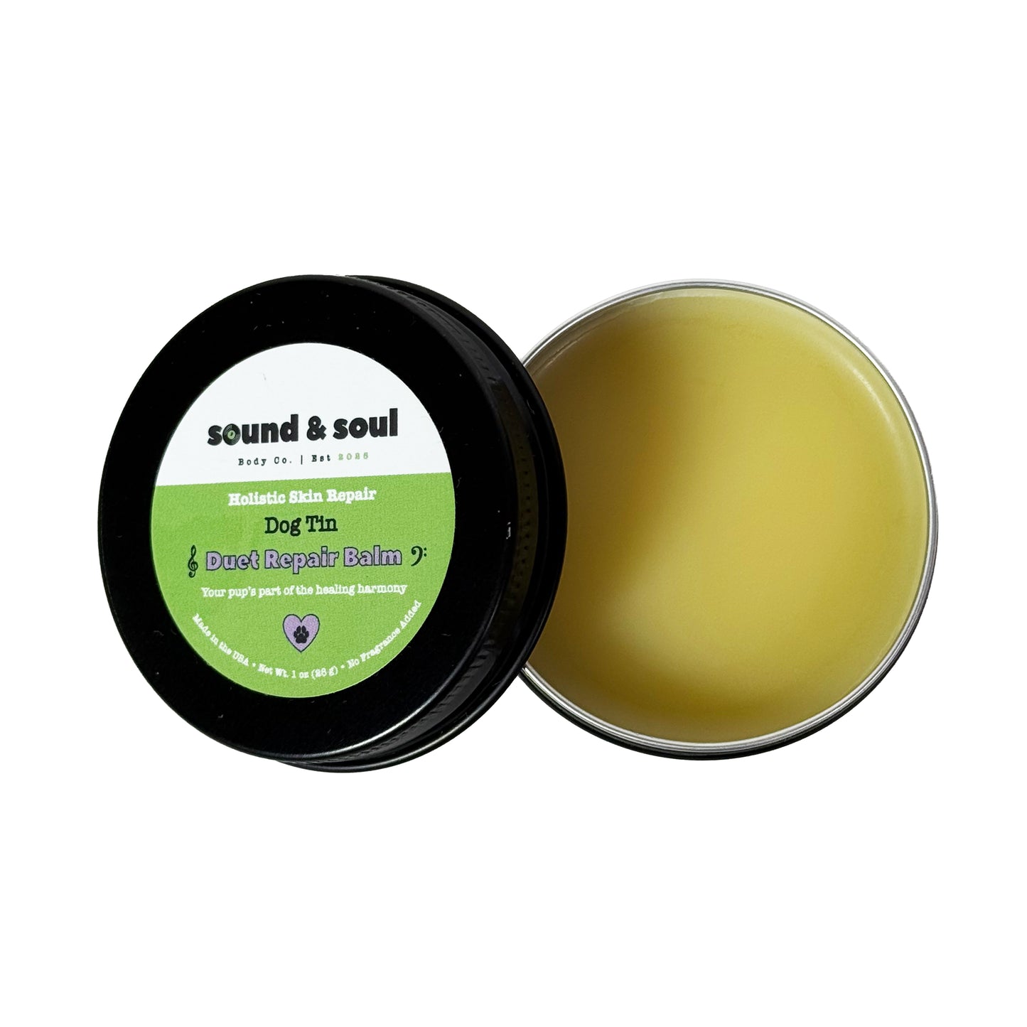 Duet Repair Balm Duo Set | Human & Dog Repair Balm | Calendula Skin & Paw Moisturizer | Matching Pet & Owner Gift