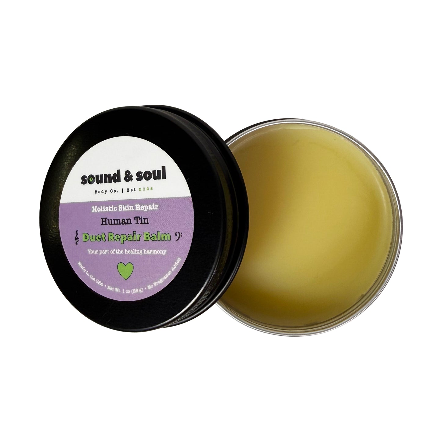 Duet Repair Balm Duo Set | Human & Dog Repair Balm | Calendula Skin & Paw Moisturizer | Matching Pet & Owner Gift