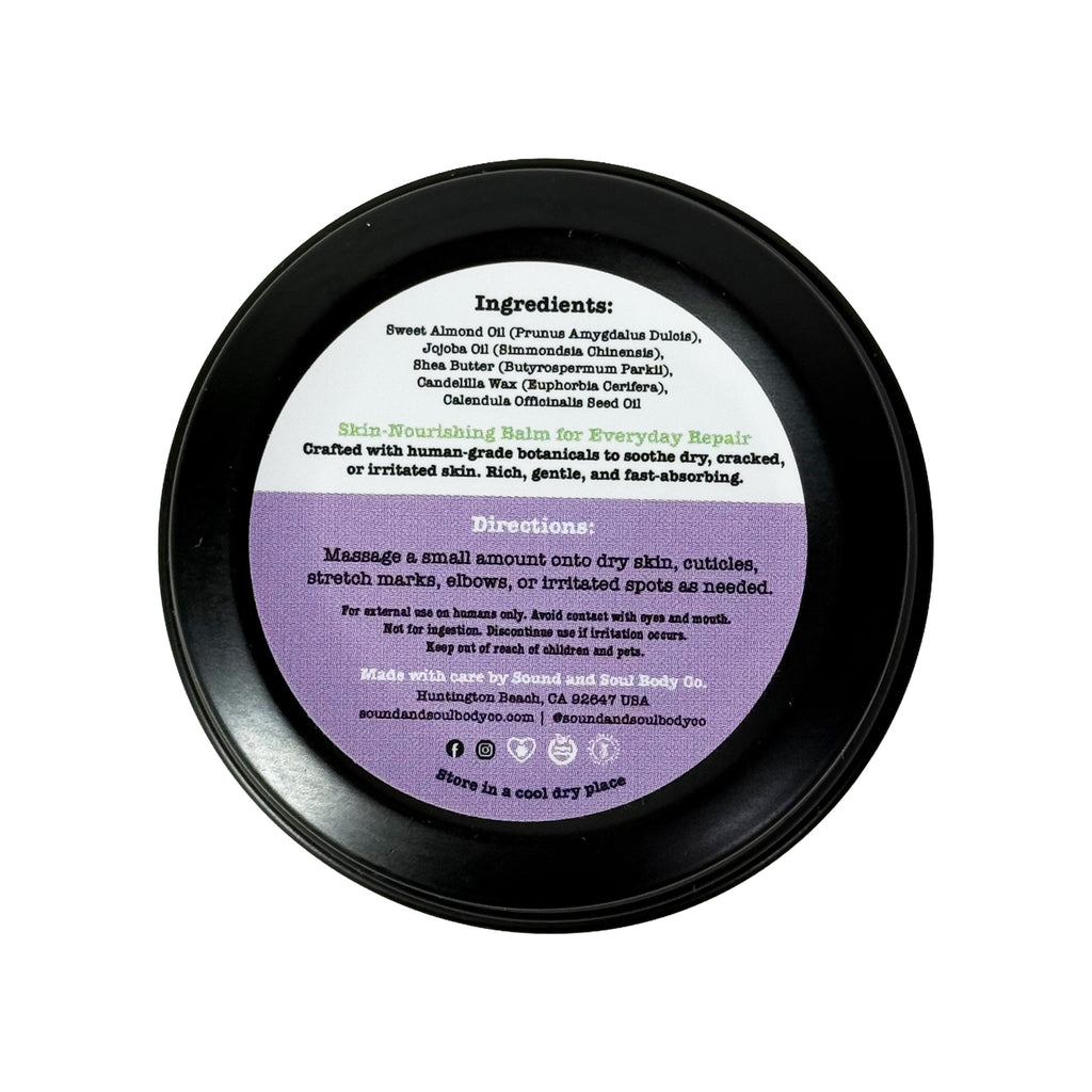 Duet Repair Balm 1oz | Calendula Skin Repair Balm | Shea Butter, Jojoba & Sweet Almond Oil Moisturizer for Dry Skin