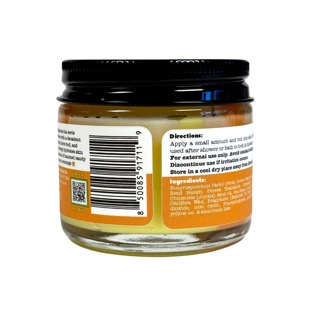 🎃 Halloween Whipped Body Butter for Dry Skin | Candied Cadence | Cinnamon, Clove & Vanilla