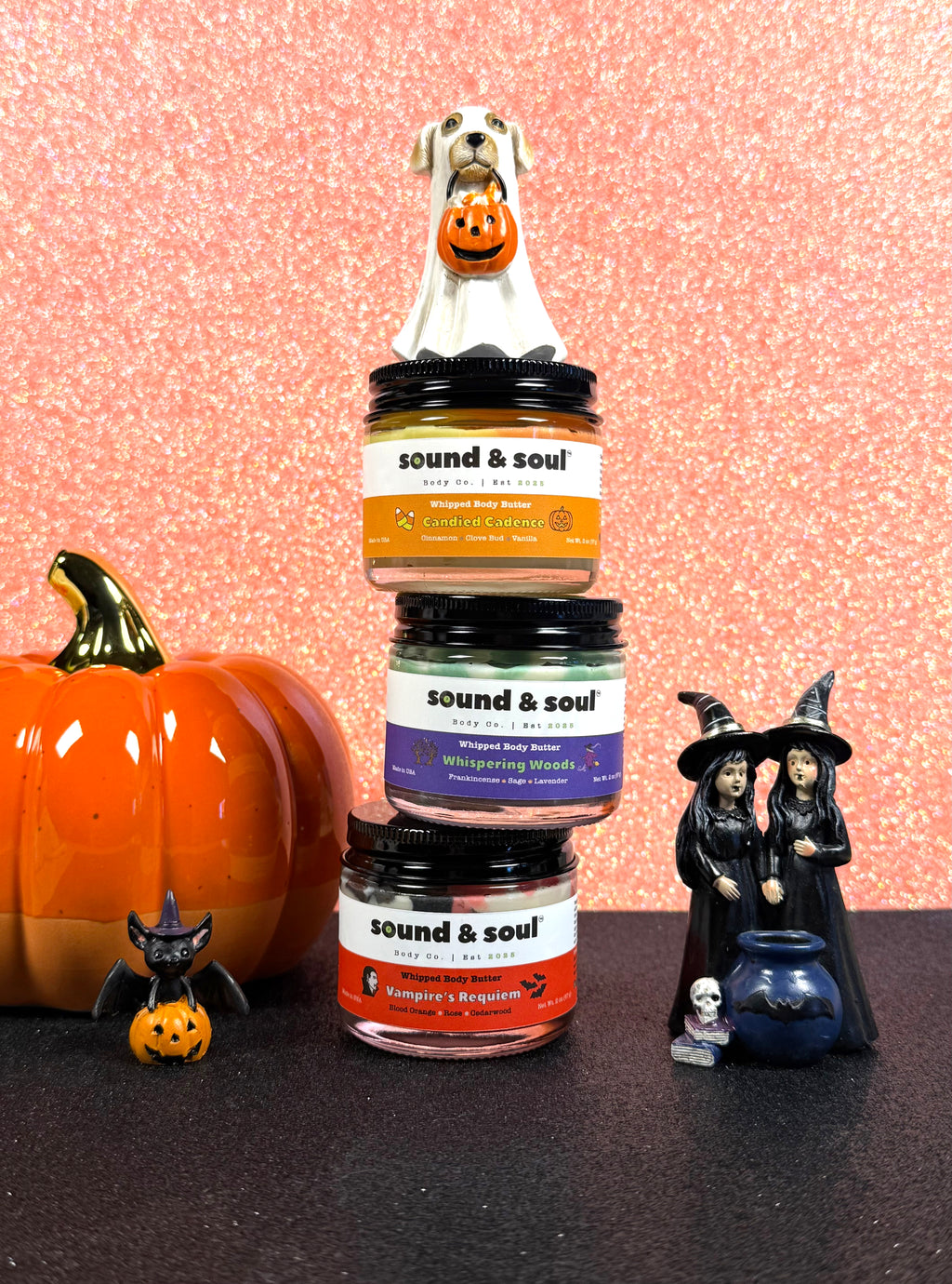 🎃 Halloween Whipped Body Butter for Dry Skin | Candied Cadence | Cinnamon, Clove & Vanilla