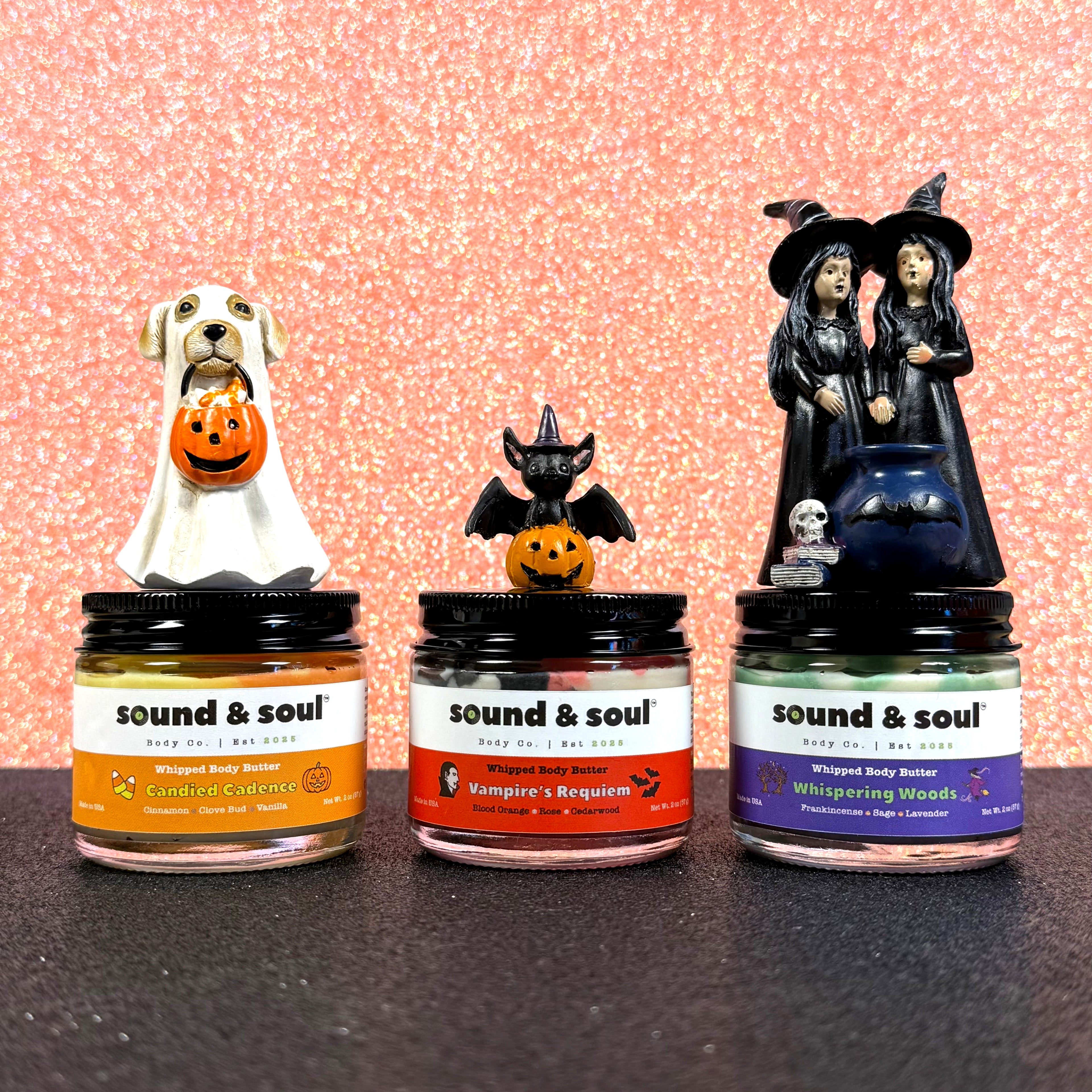🎃 Halloween Whipped Body Butter for Dry Skin | Candied Cadence | Cinnamon, Clove & Vanilla