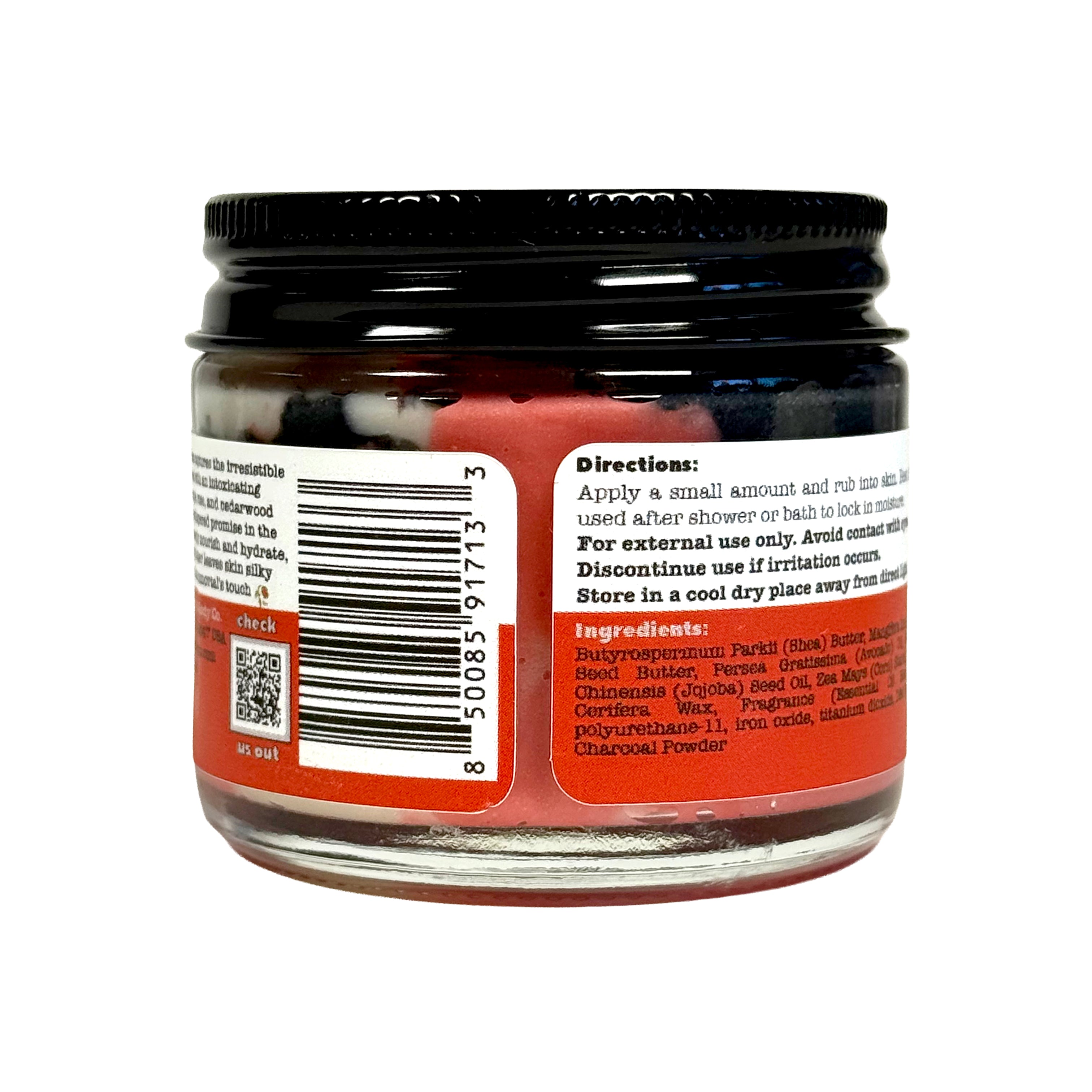 🧛 Halloween 2oz Whipped Body Butter for Dry Skin | Vampire's Requiem | Blood Orange, Rose and Cedarwood