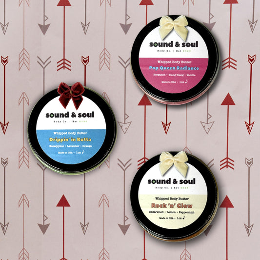 The Warm-Up Trio — 1oz Whipped Body Butter Collection